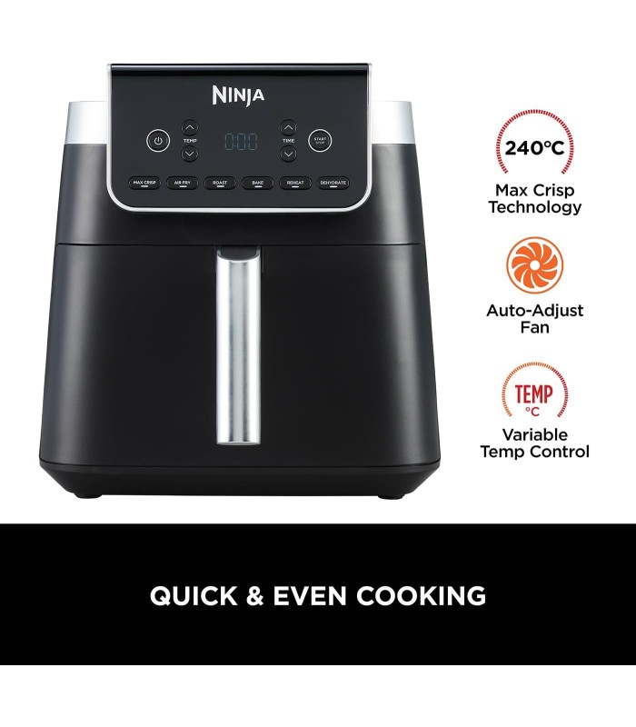 هواپز نینجا مدل Ninja Air Fryer MAX PRO 6.2L AF180