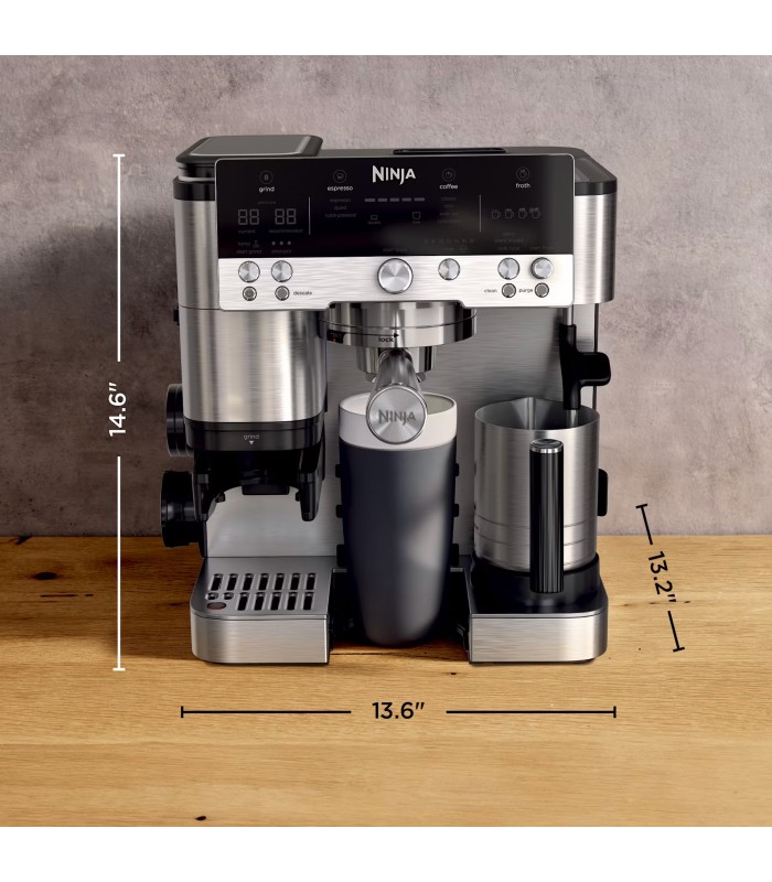 اسپرسو ساز نینجا مدل Ninja Luxe Café Premier Espresso Machine ES601