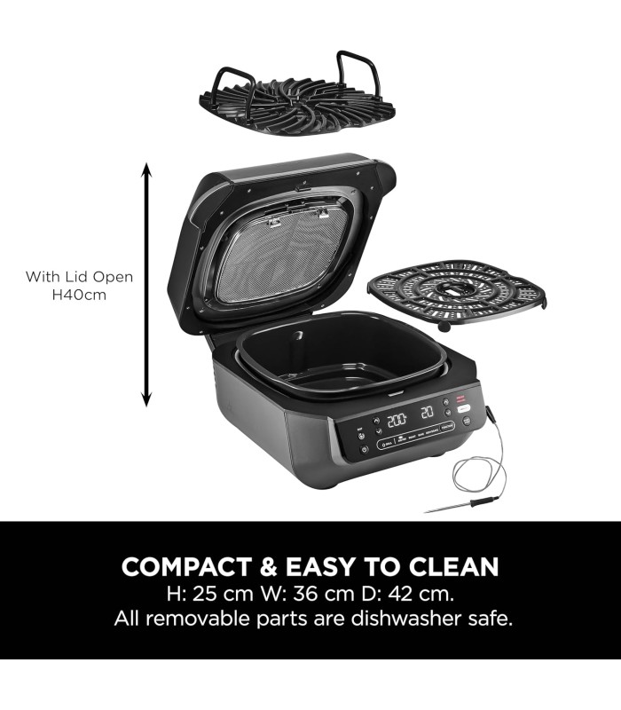 هواپز نینجا مدل Ninja Foodi Smart 5-in-1 Grill & Air Fryer EG351
