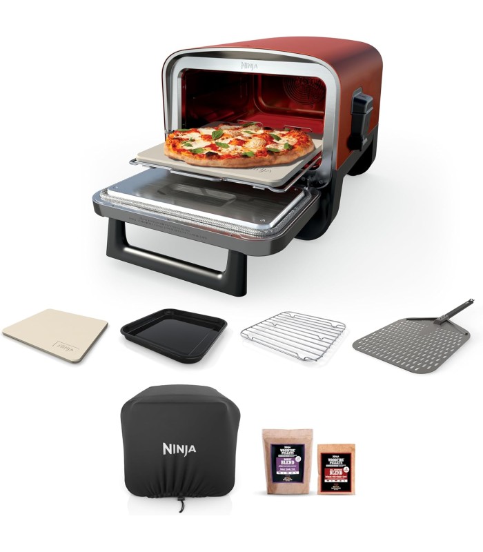 تنور برقی نینجا مدل Ninja Woodfire Electric Outdoor Oven & BBQ Smoker OO101