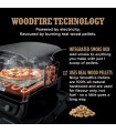 تنور برقی نینجا مدل Ninja Woodfire Electric Outdoor Oven & BBQ Smoker OO101