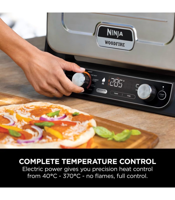 تنور برقی نینجا مدل Ninja Woodfire Electric Outdoor Oven & BBQ Smoker OO101