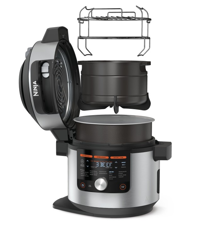 مولتی کوکر نینجا مدل Ninja Foodi MAX 15-in-1 SmartLid Multi-Cooker 7.5L OL750