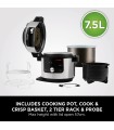 مولتی کوکر نینجا مدل Ninja Foodi MAX 15-in-1 SmartLid Multi-Cooker 7.5L OL750