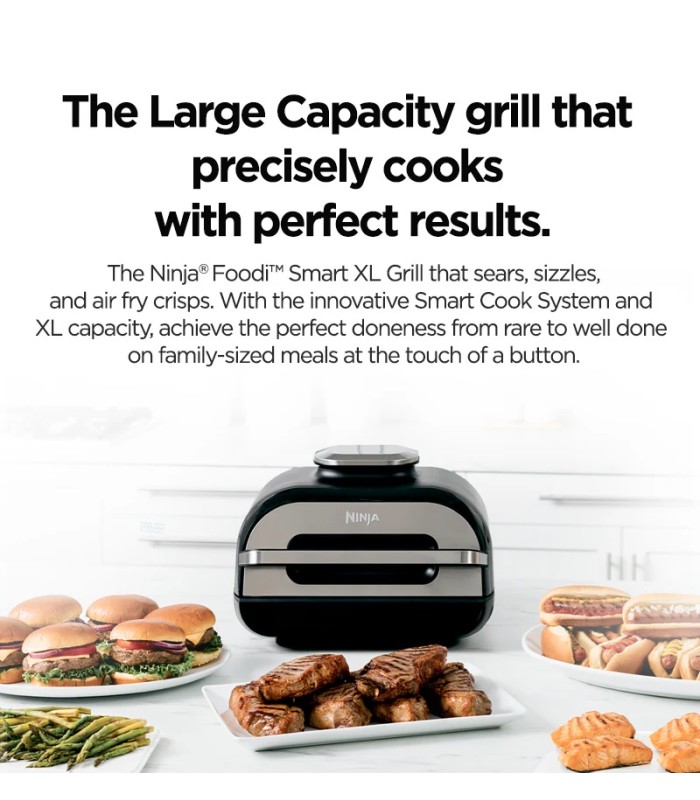 هواپز و گریل نینجا مدل Ninja Foodi Smart XL Grill & Air Fryer AG551