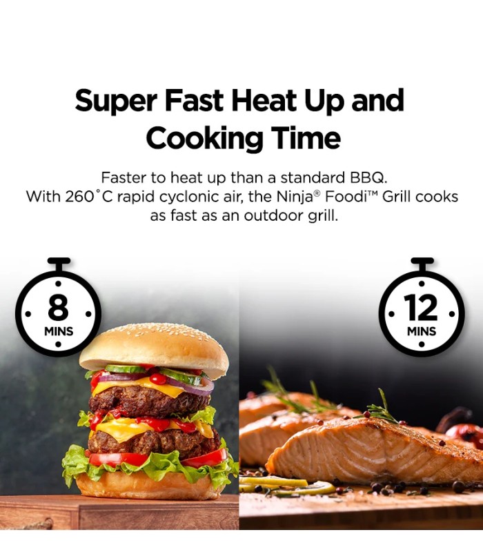 هواپز و گریل نینجا مدل Ninja Foodi Smart XL Grill & Air Fryer AG551