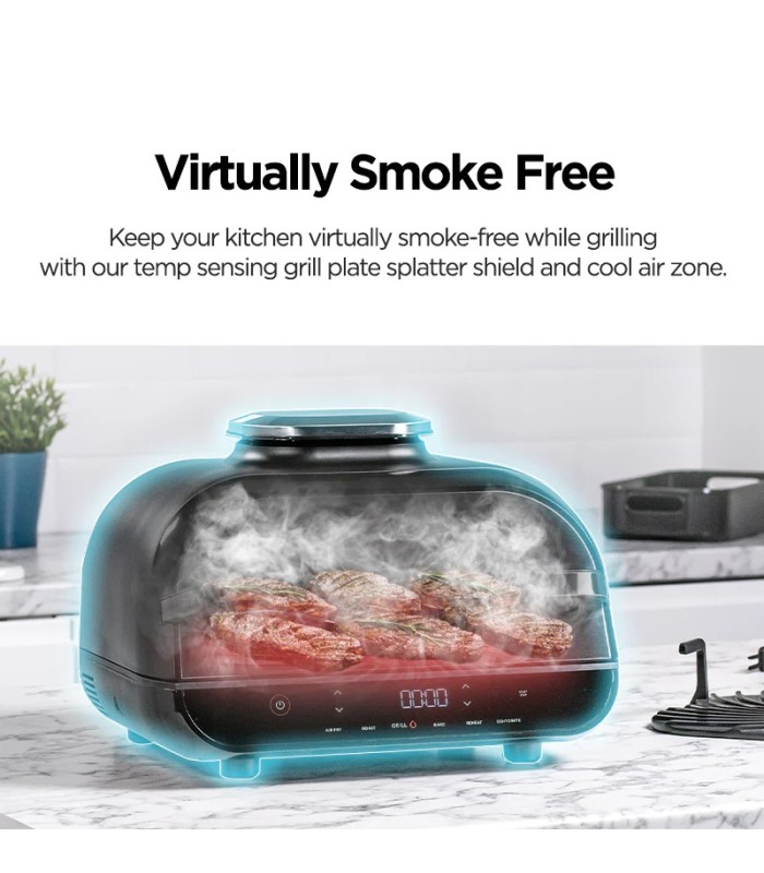هواپز و گریل نینجا مدل Ninja Foodi Smart XL Grill & Air Fryer AG551