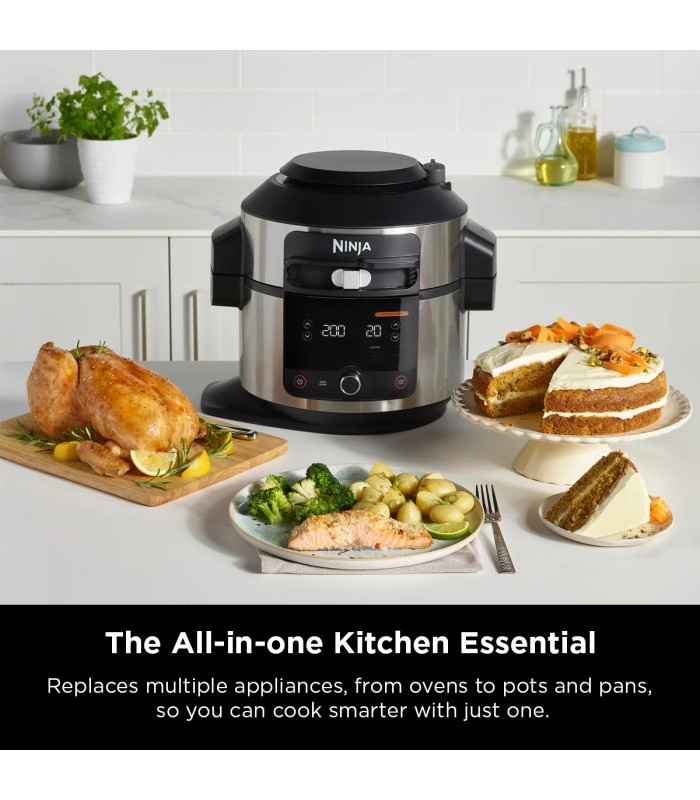 مولتی کوکر نینجا مدل Ninja Foodi SmartLid 11-in-1 Multi-Cooker 6L OL550