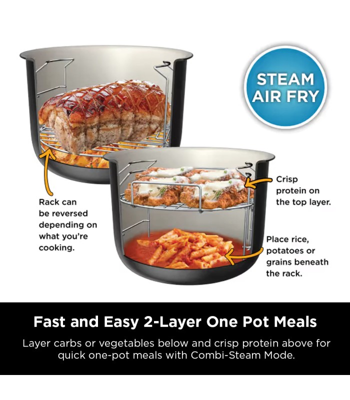 مولتی کوکر نینجا مدل Ninja Foodi SmartLid 11-in-1 Multi-Cooker 6L OL550