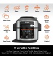 مولتی کوکر نینجا مدل Ninja Foodi SmartLid 11-in-1 Multi-Cooker 6L OL550