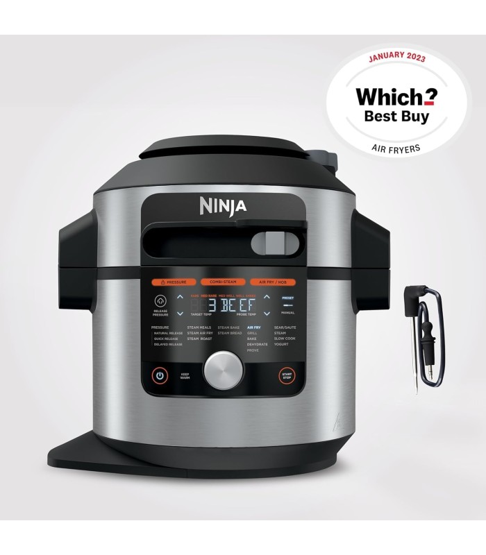 مولتی کوکر نینجا مدل Ninja Foodi MAX 15-in-1 SmartLid 7.5L Multicooker OL750