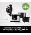 مولتی کوکر نینجا مدل Ninja Foodi MAX 15-in-1 SmartLid 7.5L Multicooker OL750