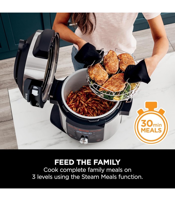 مولتی کوکر نینجا مدل Ninja Foodi MAX 15-in-1 SmartLid 7.5L Multicooker OL750