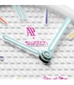 ساعت Audemars Piguet x Swatch مدل SSX03W100N | Royal Pop HUIT BLANC