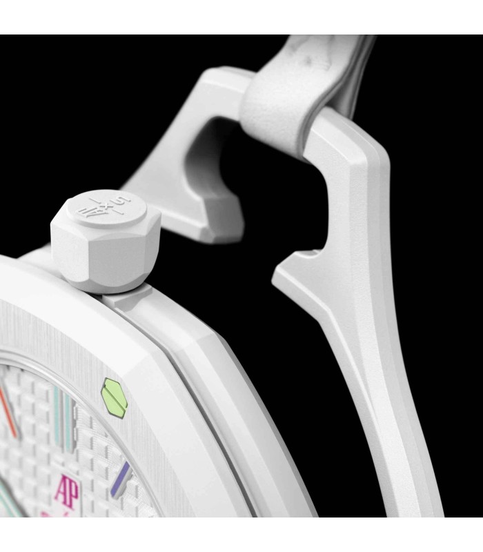 ساعت Audemars Piguet x Swatch مدل SSX03W100N | Royal Pop HUIT BLANC