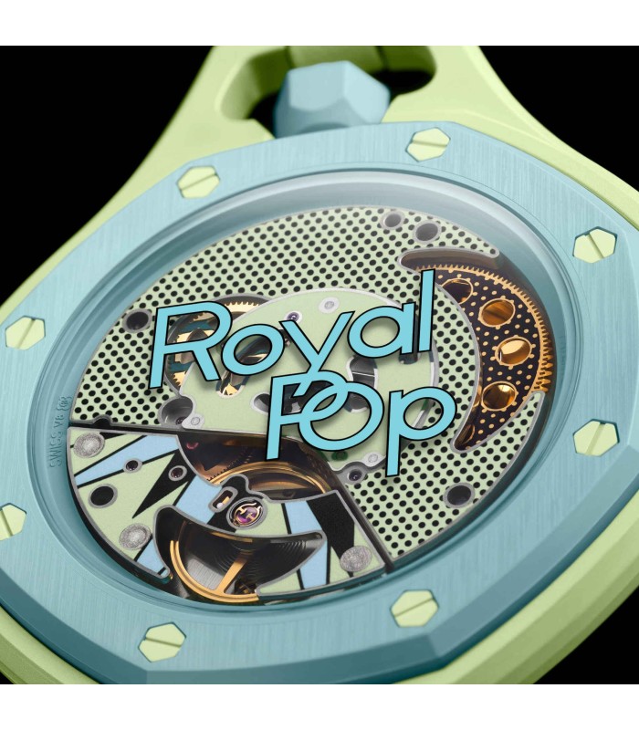 ساعت Audemars Piguet x Swatch مدل SSX03L101N | Royal Pop BLAUE ACHT