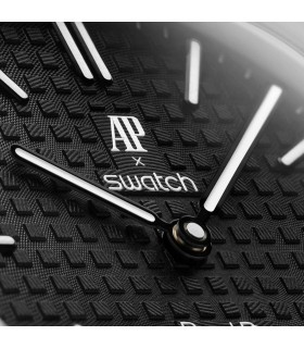 ساعت Audemars Piguet x Swatch مدل SSX03W101N | Royal Pop OCHO NEGRO