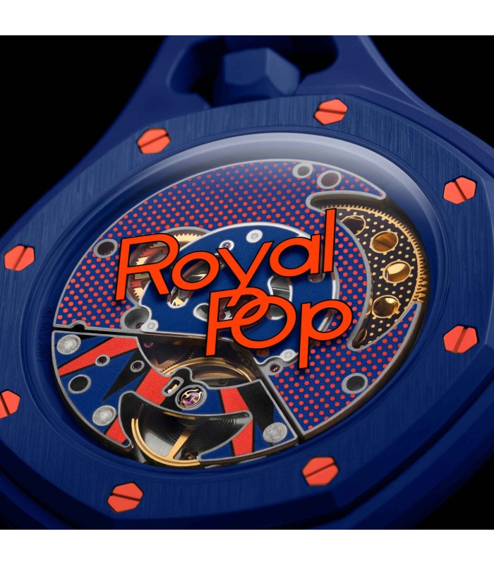 ساعت Audemars Piguet x Swatch مدل SSX03L103N | Royal Pop ORENJI HACHI