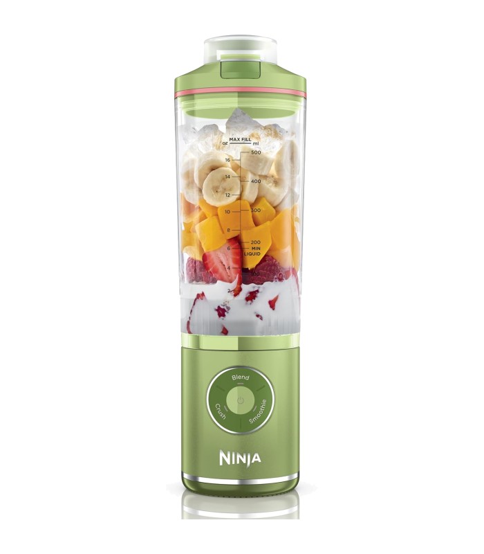 مخلوط‌کن شارژی نینجا مدل Ninja Blast Max BC251 | رنگ سبز