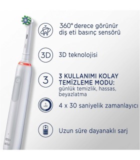مسواک برقی اورال بی مدل Oral-B Pro 3 - طرح المپیک