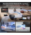 جارو رباتیک هوشمند روبوراک مدل Roborock Saros 20 Sonic | رنگ مشکی