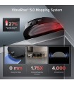 جارو رباتیک هوشمند روبوراک مدل Roborock Saros 20 Sonic | رنگ مشکی