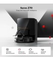 جارو رباتیک هوشمند روبوراک مدل Roborock Saros Z70 | رنگ مشکی