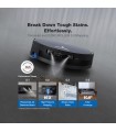 جارو رباتیک هوشمند اکووکس مدل ECOVACS DEEBOT X12 OmniCyclone | رنگ مشکی