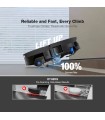 جارو رباتیک هوشمند اکووکس مدل ECOVACS DEEBOT X12 OmniCyclone | رنگ مشکی