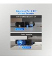 جارو رباتیک هوشمند اکووکس مدل ECOVACS DEEBOT X11 OmniCyclone | رنگ مشکی