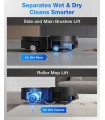 جارو رباتیک هوشمند اکووکس مدل ECOVACS DEEBOT X11 PRO OMNI | رنگ مشکی