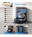 جارو رباتیک هوشمند اکووکس مدل ECOVACS DEEBOT X9 PRO OMNI | رنگ مشکی