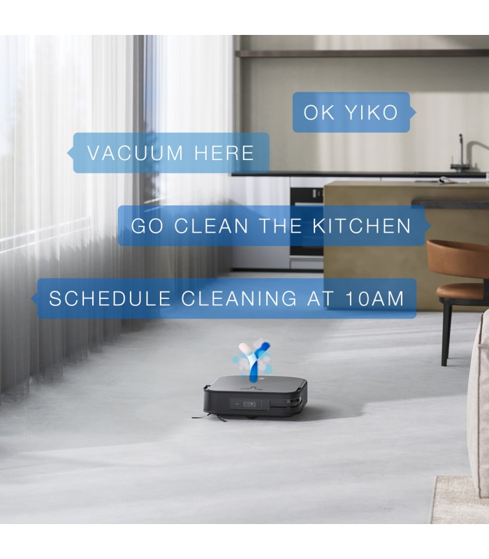 جارو رباتیک هوشمند اکووکس مدل ECOVACS DEEBOT X2 Combo | رنگ مشکی
