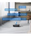 جارو رباتیک هوشمند اکووکس مدل ECOVACS DEEBOT X2 Combo | رنگ مشکی