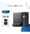 جارو رباتیک هوشمند اکووکس مدل ECOVACS DEEBOT X2 Combo | رنگ مشکی