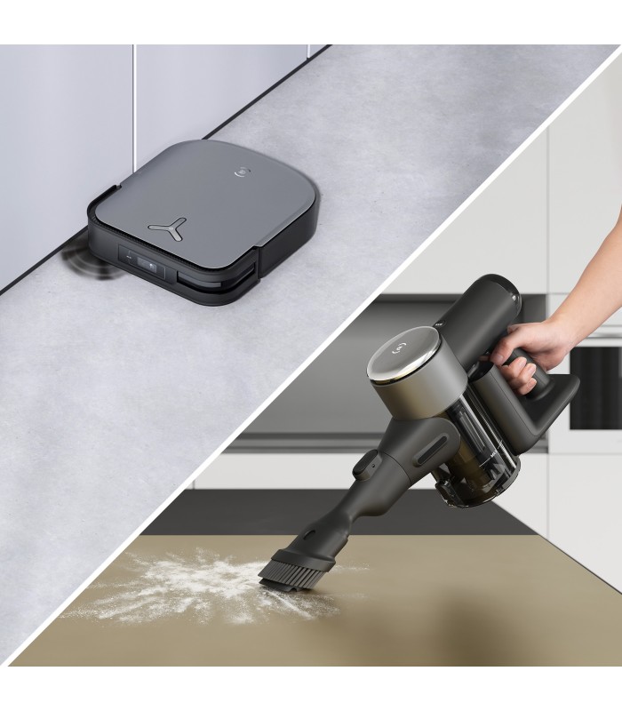 جارو رباتیک هوشمند اکووکس مدل ECOVACS DEEBOT X2 Combo | رنگ مشکی