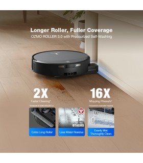 جارو رباتیک هوشمند اکووکس مدل ECOVACS DEEBOT T90 PRO OMNI | رنگ مشکی