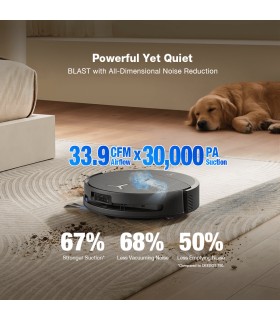 جارو رباتیک هوشمند اکووکس مدل ECOVACS DEEBOT T90 PRO OMNI | رنگ سفید