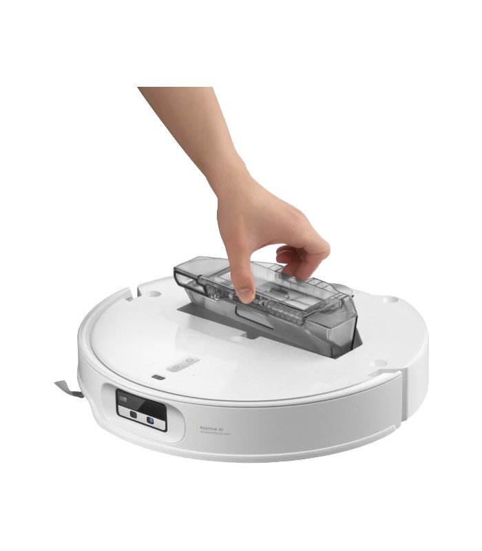 جارو رباتیک هوشمند روبوراک مدل Roborock Qrevo Curv 2 ProX | رنگ سفید