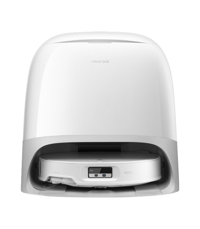 جارو رباتیک هوشمند روبوراک مدل Roborock Qrevo Curv 2 ProX | رنگ سفید
