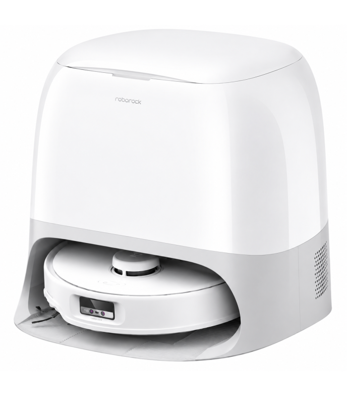 جارو رباتیک هوشمند روبوراک مدل Roborock Qrevo Curv 2 Pro | رنگ سفید