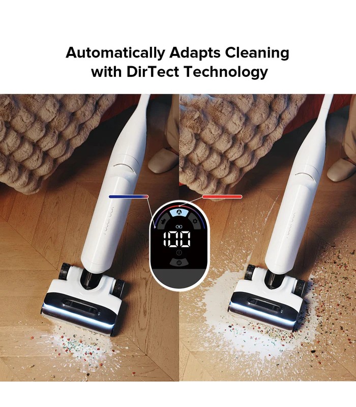 جارو شارژی روبوراک مدل Roborock Flexi Wet and Dry Vacuum Cleaner | رنگ سفید