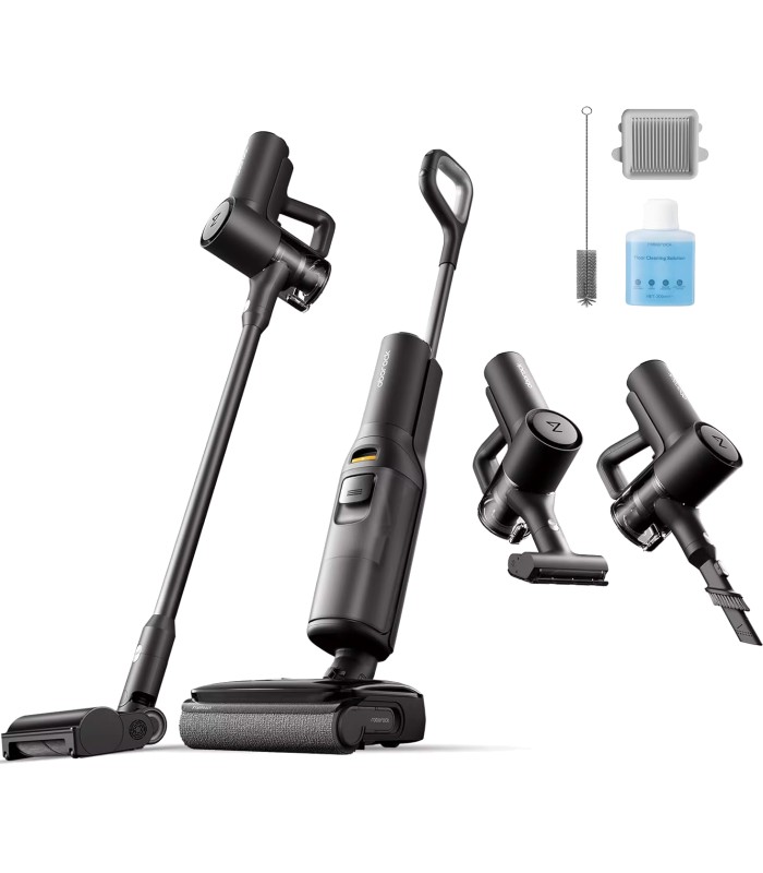 جارو شارژی روبوراک مدل Roborock A30 Pro Combo | رنگ مشکی