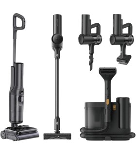 جارو شارژی روبوراک مدل Roborock A30 ProSteam 5-in-1 | رنگ مشکی