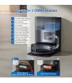 جارو رباتیک هوشمند اکووکس مدل ECOVACS DEEBOT T80 OMNI | رنگ مشکی