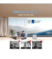 ربات شیشه‌شوی هوشمند اکووکس مدل ECOVACS WINBOT W2 PRO OMNI | رنگ سفید