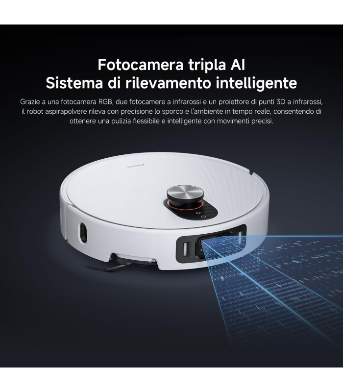جارو رباتیک هوشمند شیائومی مدل Xiaomi Robot Vacuum 5 | رنگ سفید