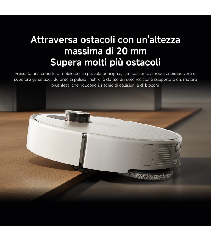 جارو رباتیک هوشمند شیائومی مدل Xiaomi Robot Vacuum 5 | رنگ سفید