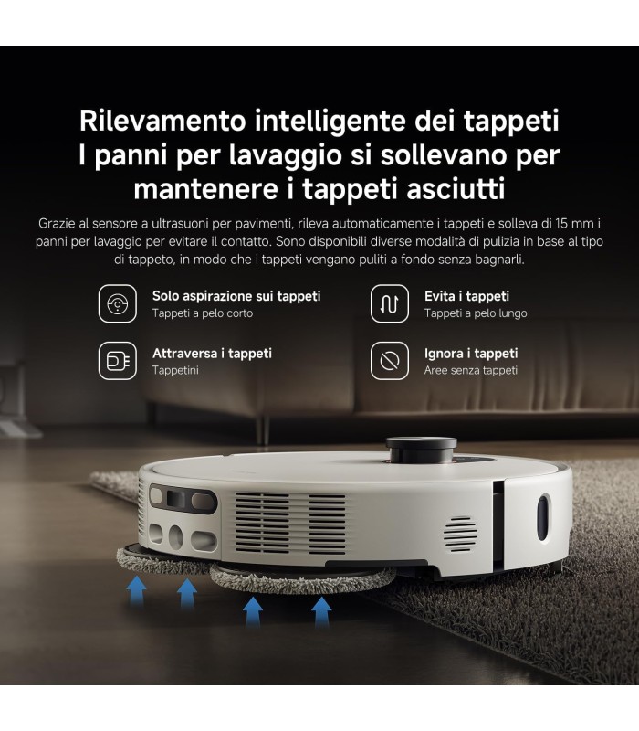 جارو رباتیک هوشمند شیائومی مدل Xiaomi Robot Vacuum 5 | رنگ سفید