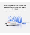 جارو رباتیک هوشمند شیائومی مدل Xiaomi Robot Vacuum H40 | رنگ سفید